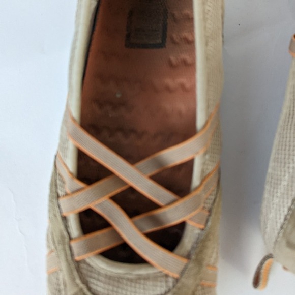 Dr. Scholl's Elsie Tan/Orange Slip Ons- 9 - Picture 4 of 10